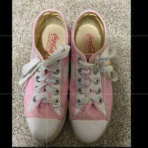 Official Coca-Cola pink shoes